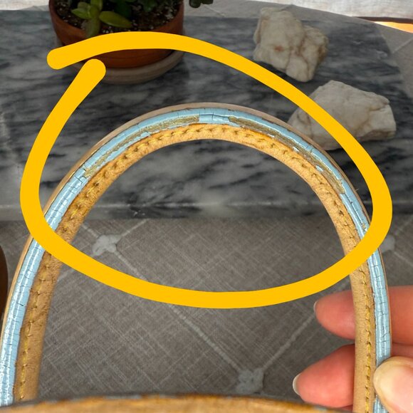 VINTAGE Dooney & Bourke Hand Bag Plaid Double Handle Purse Heart Limited Edition - Picture 14 of 17